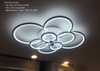 ĐÈN LED ỐP TRẦN MEKA HÌNH 8 VÒNG TRÒN - ĐIỀU CHỈNH KÍCH THƯỚC - CÔNG SUẤT 12W - ĐA MẦU - ĐIỀU KHIỂN THÔNG MINH 2.4G - M: 8023-8