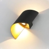 ĐÈN TƯỜNG LED NỘI NGOẠI THẤT HÌNH XOẮN ỐC - CÔNG SUẤT 2*5W - VÀNG 3000K - CHỊU NƯỚC IP65 - M: 8008