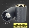 Đèn led lắp nổi hoặc thả dây dạng ống bơ COB 15w, Mã sản phẩm WS-811-IP65