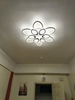Đèn ốp trần 12 cánh hoa cúc (6+6) công suất 276w, ánh sáng 3 màu, Mã sản phẩm: 698/6+6-185