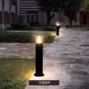 Đèn sân vườn HT-0110 điện áp 220v, ánh sáng Led vàng 3000k, cao 60 cm rộng 11 cm