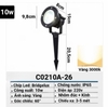 Đèn Led cắm cỏ, chiếu cây sân vườn, công suất 10w, ánh sáng Vàng 3000k, chịu nước IP65, Mã sản phẩm: C0210A-26
