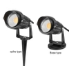 Đèn cắm cỏ, chiếu cây màu đen có mái công suất 5w, ánh sáng Vàng 3000k, điện áp DC 12v, Mã sản phẩm:  0205C-5w