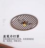 Đèn ốp trần hình vuông 2 tầng mặt 4 lá kẻ sọc màu gỗ ốc chó, công suất Led 2*40w, ánh sáng 3 màu, Mã sản phẩm: GV1-V