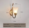 ĐÈN TƯỜNG NỘI THẤT HÌNH HOA LOA KÈN - BÓNG E14*1 - M: 8095/1