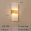 ĐÈN TƯỜNG LED NỘI THẤT CHỮ NHẬT ĐƯỜNG KẺ GIỮA - CÔNG SUẤT 5W - VÀNG 3000K - M: 2486