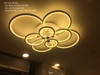 ĐÈN LED ỐP TRẦN MEKA HÌNH 8 VÒNG TRÒN - ĐIỀU CHỈNH KÍCH THƯỚC - CÔNG SUẤT 12W - ĐA MẦU - ĐIỀU KHIỂN THÔNG MINH 2.4G - M: 8023-8