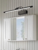Đèn led soi tranh, soi gương hiện đại màu đen dài 57cm công suất 12w ánh sáng 3 màu, Mã sản phẩm: 6470/L-570mm-45