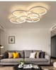 ĐÈN LED ỐP TRẦN MEKA HÌNH 8 VÒNG TRÒN - ĐIỀU CHỈNH KÍCH THƯỚC - CÔNG SUẤT 12W - ĐA MẦU - ĐIỀU KHIỂN THÔNG MINH 2.4G - M: 8023-8