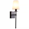 ĐÈN TƯỜNG NỘI THẤT THÂN ĐEN CHAO VẢI - BÓNG E27*1 - M: 1038