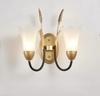 ĐÈN TƯỜNG NỘI THẤT HÌNH 2 HOA LOA KÈN QUAY LÊN - BÓNG E14*2 - M: 8095/2
