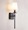 ĐÈN TƯỜNG NỘI THẤT THÂN ĐEN CHAO VẢI - BÓNG E27*1 - M: 1038