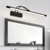 Đèn led soi tranh, soi gương hiện đại màu đen dài 57cm công suất 12w ánh sáng 3 màu, Mã sản phẩm: 6470/L-570mm-45