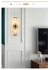 ĐÈN TƯỜNG NỘI THẤT THÂN VÀNG PHA LÊ - BÓNG E14*2 - M: A36 - 5043