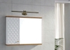 Đèn led soi tranh soi gương dạng bút màu đồng cổ dài 65 cm, công suất ( 18-40w )*2, ánh sáng 3 màu, Mã sản phẩm: 6855/650mm-8232AB