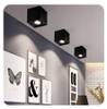 Đèn ống bơ Spotlight lắp nổi hình vuông cạnh sắc, công suất 10w, ánh sáng Vàng 3000k, góc chiếu 24 độ, Mã sản phẩm: WS-849