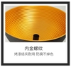 CHAO ĐÈN THẢ 1 LỚP CÓ GÂN VỎ ĐEN LÒNG VÀNG D400 MM, DÙNG BÓNG E27, MÃ SẢN PHẨM : G02-D400 MM-195