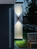 ĐÈN LED GẮN TƯỜNG 2 ĐẦU HÌNH ĐỒNG HỒ CÁT SÁNG TRÒN Ở GIỮA DÙNG TRONG NỘI NGOẠI THẤT - CÔNG SUẤT 10 watt - LED COB 1530 / ÁNH SÁNG VÀNG 3000k  - MODEL : B019