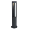 Đèn sân vườn 4 hướng - 40cm - Vỏ đen - ASV