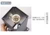 Đèn sân vườn vuông 16 x16cm - Cao 40cm - Lắp bóng đui E27 - Vỏ đen - 7113