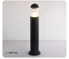 Đèn sân vườn đầu tròn 211 - D110mm - Cao 60cm - Lắp bóng đui E27 - Vỏ đen