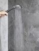 BÁT SEN TẮM CẦM TAY TĂNG ÁP THÂN NHỰA ABS, MÀU BẠC, MÃ SẢN PHẨM: SR - 01