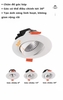 ĐÈN LED SPOTLIGHT ÂM TRẦN KIỂU ELV (CET2322/R) - MODEL: WS - 931