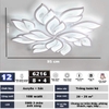 ĐÈN ỐP TRẦN HÌNH CÁNH HOA 12 CÁNH KÉP NHỌN (8 + 4) - MODEL: 6216 / 8 + 4 (180 - 750)