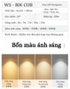 ĐÈN LED ÂM TRẦN SPOTLIGHT - LK 75 / 95 mm - CÔNG SUẤT : 7watt / 12 watt - ĐỘ HOÀN MÀU CAO CRI98 - MODEL: WS - 806 COB