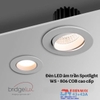 ĐÈN LED ÂM TRẦN SPOTLIGHT - LK 75 / 95 mm - CÔNG SUẤT : 7watt / 12 watt - ĐỘ HOÀN MÀU CAO CRI98 - MODEL: WS - 806 COB
