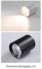 ĐÈN LED LẮP NỔI DẠNG ỐNG BƠ CHỐNG CHÓI SÂU - ĐƯỜNG KÍNH  MẶT ĐÈN 78mm - CÔNG SUẤT 10 - 12 watt - ĐỘ HOÀN MÀU CAO CRI 98- MODEL: WS - 893