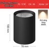 ĐÈN LED LẮP NỔI DẠNG ỐNG BƠ CHỐNG CHÓI SÂU - ĐƯỜNG KÍNH  MẶT ĐÈN 78mm - CÔNG SUẤT 10 - 12 watt - ĐỘ HOÀN MÀU CAO CRI 98- MODEL: WS - 893