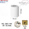 ĐÈN LED LẮP NỔI DẠNG ỐNG BƠ CHỐNG CHÓI SÂU - ĐƯỜNG KÍNH  MẶT ĐÈN 78mm - CÔNG SUẤT 10 - 12 watt - ĐỘ HOÀN MÀU CAO CRI 98- MODEL: WS - 893