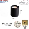 ĐÈN LED LẮP NỔI DẠNG ỐNG BƠ CHỐNG CHÓI SÂU - ĐƯỜNG KÍNH  MẶT ĐÈN 78mm - CÔNG SUẤT 10 - 12 watt - ĐỘ HOÀN MÀU CAO CRI 98- MODEL: WS - 893