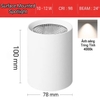 ĐÈN LED LẮP NỔI DẠNG ỐNG BƠ CHỐNG CHÓI SÂU - ĐƯỜNG KÍNH  MẶT ĐÈN 78mm - CÔNG SUẤT 10 - 12 watt - ĐỘ HOÀN MÀU CAO CRI 98- MODEL: WS - 893