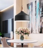 ĐÈN CHAO THẢ ĐUI GỖ - MODEL : 0988 - 340 - BK / WH