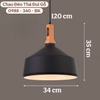 ĐÈN CHAO THẢ ĐUI GỖ - MODEL : 0988 - 340 - BK / WH