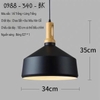 ĐÈN CHAO THẢ ĐUI GỖ - MODEL : 0988 - 340 - BK / WH