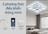 ĐÈN ỐP TRẦN VUÔNG 8 CÁNH (4 + 4) - MODEL: 606 / 8 (4 + 4) - 115