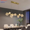 ĐÈN THẢ BÀN ĂN QUẢ CẦU THỦY TINH 8 BÓNG - MODEL : A9218 - GD 230 / 1100