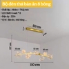 ĐÈN THẢ BÀN ĂN QUẢ CẦU THỦY TINH 8 BÓNG - MODEL : A9218 - GD 230 / 1100