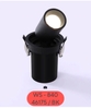 ĐÈN LED ÂM TRẦN KÉO XOAY 360 ĐỘ - MODEL : WS - 840 - 75mm / 46175