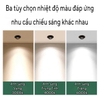 ĐÈN LED ÂM TRẦN KÉO XOAY 360 ĐỘ - MODEL : WS - 840 - 75mm / 46175