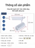ĐÈN RỌI RAY T2 TRACK SPOTLIGHT STR03 - 20W / VỎ NHÔM ĐÚC CAO CẤP / ĐỘ HOÀN MÀU CAO / CRI 98 - MODEL : G976 - 355135