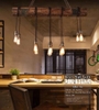 ĐÈN THẢ BÀN ĂN DÂY THỪNG PHONG CÁCH RETRO 10 BÓNG / MODEL : 8110 - 10