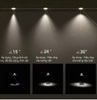 ĐÈN LED ÂM TRẦN MINI SPOTLIGHT CHỐNG CHÓI SÂU ( DEEP CUP MINI SPOTLIGHT ANTI - GLARE ) - LK 50mm - 3000K - MODEL : WS - 810