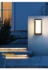 ĐÈN TƯỜNG NỘI NGOẠI THẤT PHONG CÁCH SIMPLE - MODEL : 033 - 44BK