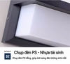 ĐÈN TƯỜNG NGOÀI TRỜI PHONG CÁCH SIMPLE - 18 watt - IP65 - LED SMD 3000k VÀNG - MODEL : F328 - 18W