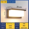 ĐÈN TƯỜNG NGOÀI TRỜI PHONG CÁCH SIMPLE - 18 watt - IP65 - LED SMD 3000k VÀNG - MODEL : F328 - 18W
