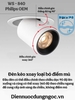 ĐÈN LED ÂM TRẦN 360 ĐỘ CAO CẤP KÉO XOAY PHILIPS OEM - CÔNG SUẤT 15 watt - GÓC CHIẾU 24 ĐỘ - CRI 90 - CHIẾU TRANH CHIẾU RỌI CAO CẤP - MODEL : WS - 840 - 90mm